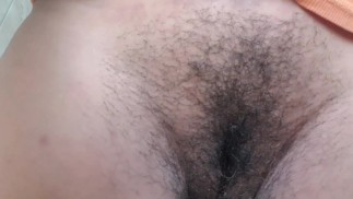 站着，粘液出来了