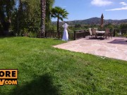 Preview 1 of POV - Jilted bride Vanna Bardot fucks the help