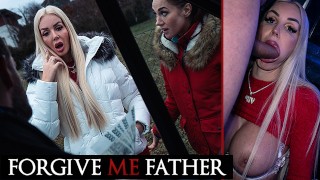 Forgive Me Father - Peituda Blonde bimbo amador peituda com bunda grande em reality show de hardcore sexual