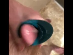 Shower Cum with a Gush