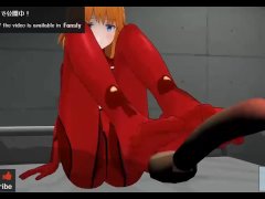 無修正アニメ　アスカの脚こき、オナホこきASMRオナサポ - Screenshot 2 of 16 - Hentai