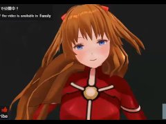 無修正アニメ　アスカの脚こき、オナホこきASMRオナサポ - Screenshot 6 of 16 - 2d