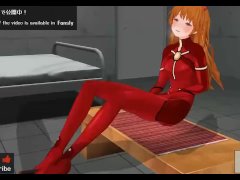 無修正アニメ　アスカの脚こき、オナホこきASMRオナサポ - Screenshot 8 of 16 - Uncensored Japanese