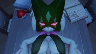 Meowscarada From Pokemon Titfucks Massive Breasts Titjob