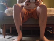 Preview 4 of playing video games and showing off my dirty feet