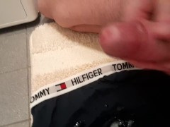 Big dick a lot cum shot
