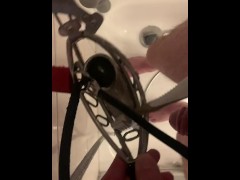 Keuschling 00 12.Dec.23 chastity slave Day 3/24 - Screenshot 8 of 16 - Femdom