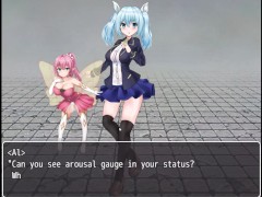 Tower of alfimia - getting stepped by a sexy girl femdom hentai