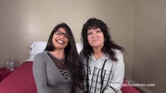 Casting chaud trio sexe de groupe gros seins milf action obtenir leurs chattes étirées par de grosses bites dans