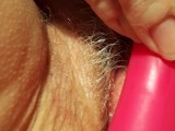 ORGASM from MARRES' pussy, in close up