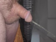 Preview 5 of close up -  small cock pissing