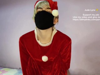 JUDE LYNX — FTM VIRGIN BEING a GOOD BOY FOR XMAS