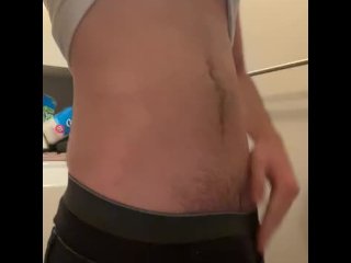 Straight Guy Showing you his Meat