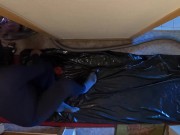 Preview 1 of With Neoprene suit in Vacbed