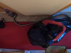 Neoprenanzug im Vakuumbett