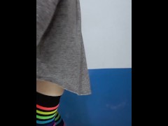 Show Me Your Pussy!! Naked Vanilla Booty Dance