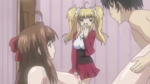 Two Horny Big Cock Craving Females Want Creampie | Hentai Anime 1080p