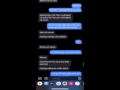 cockolding my husband with a boy of barely 19 years old - he comes in my ass