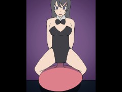 BUNNY GIRL SENPAI ON BIG TOY - Screenshot 5 of 16 - Verticartoon