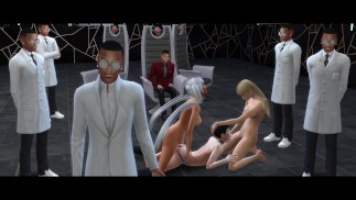 Sex Slave plays gta while getting fucked
