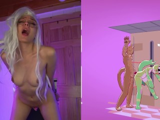 I CAME 21 TIMES... Recreating Video Game Sex Scenes: Ody Mos, just in Slime, Risky Sanctuary, Daggan