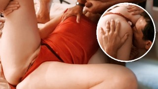 💦 "TIEFERE ZUNGE!" - French Fit Milf's Wet Pussy Trembles From Slobbery Pussylicking