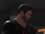 Preview 6 of Sodomy Squad - Gay Superhero Battle Fucks Evil Stepbrother To Save Fucktropolis