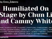 Preview 2 of Humiliated On Stage by Chun Li and Cammy White | FF4M ASMR Audio Roleplay | Street Figter Inspired