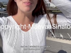 Maevaa Sinaloa - Pipe risquée dans l’avion, je le fais jouir dans ma bouche en plein vol - Screenshot 4 of 16 - Airplane Blowjob