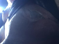 My girlfriend's whore uploads a video to her networks masturbating while I'm driving home