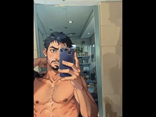 Sexy Blue Eyed Boy vs Anime Porn Sexy Fuckboy