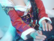 Preview 3 of Ahri from League of legends blowjob and facial