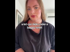 Curvy Aussie MILF lingerie reveal
