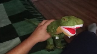 Groene t-rex