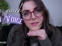 PREVIEW: Cum Quick to My Voice - Ruby Rousson