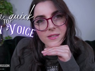 PREVIEW: Cum Quick to my Voice - Ruby Rousson