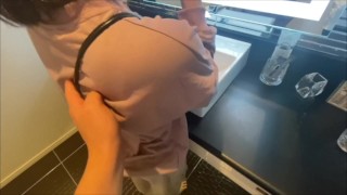 A Female Student Can't Forget Her Senior's Big Dick And Can't Refuse.