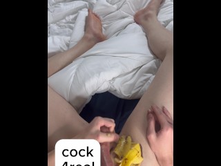 Wie Wil Bananen Dip Souce Cock?