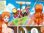 Preview 2 of Nami fucks with a pirate and makes her come - One Piece ep.1 of 4