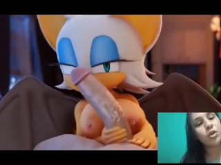 HAIRY GIRL GIVES AN AMAZING BLOWJOB AND CUMS IN HER MOUTH - SONIC FURRY HENTAI UNCENSORED