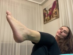 For my fans me and my feet