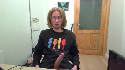 Afterschool webcam special - jerking off for hours