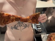 Preview 3 of Warming Up Pizza Naked