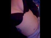 Preview 3 of Birthday Girl OF Raemeow22 Teasing Cam With Her BIG Hard Swollen Milky Tits POV