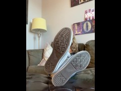 Sassy Step Sister Knows ALL About Your Foot Fetish! - Screenshot 2 of 16 - Wrinkled Soles