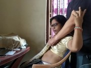 Preview 2 of IT Engineer Trishala fucked with collegue on hot Silk Saree