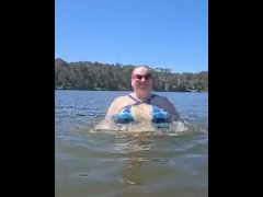 A little bobbing at the beach