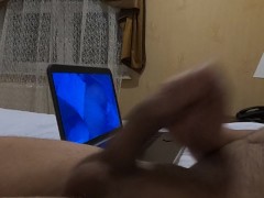 Weekend trip train+hotel part10 (hotel room masturbation)