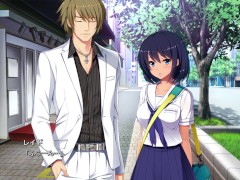 【#01 円交少女 〜陸上部ゆっきーの場合〜 実況(体験版)】真面目な褐色巨乳J〇と金髪爆乳J〇が援交でダブルフェラすることになり・・(援助交際ノベルエロゲー hentai game） - Screenshot 10 of 16 - エロ ゲーム