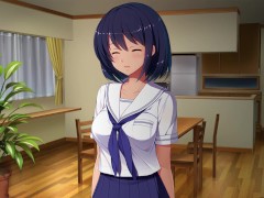 【#01 円交少女 〜陸上部ゆっきーの場合〜 実況(体験版)】真面目な褐色巨乳J〇と金髪爆乳J〇が援交でダブルフェラすることになり・・(援助交際ノベルエロゲー hentai game） - Screenshot 5 of 16 - エロ ゲーム